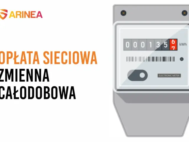 Liczniki energii elektrycznej pokazują zużycie. Opłata sieciowa zmienna całodobowa to kluczowy składnik zmienny stawki sieciowej.