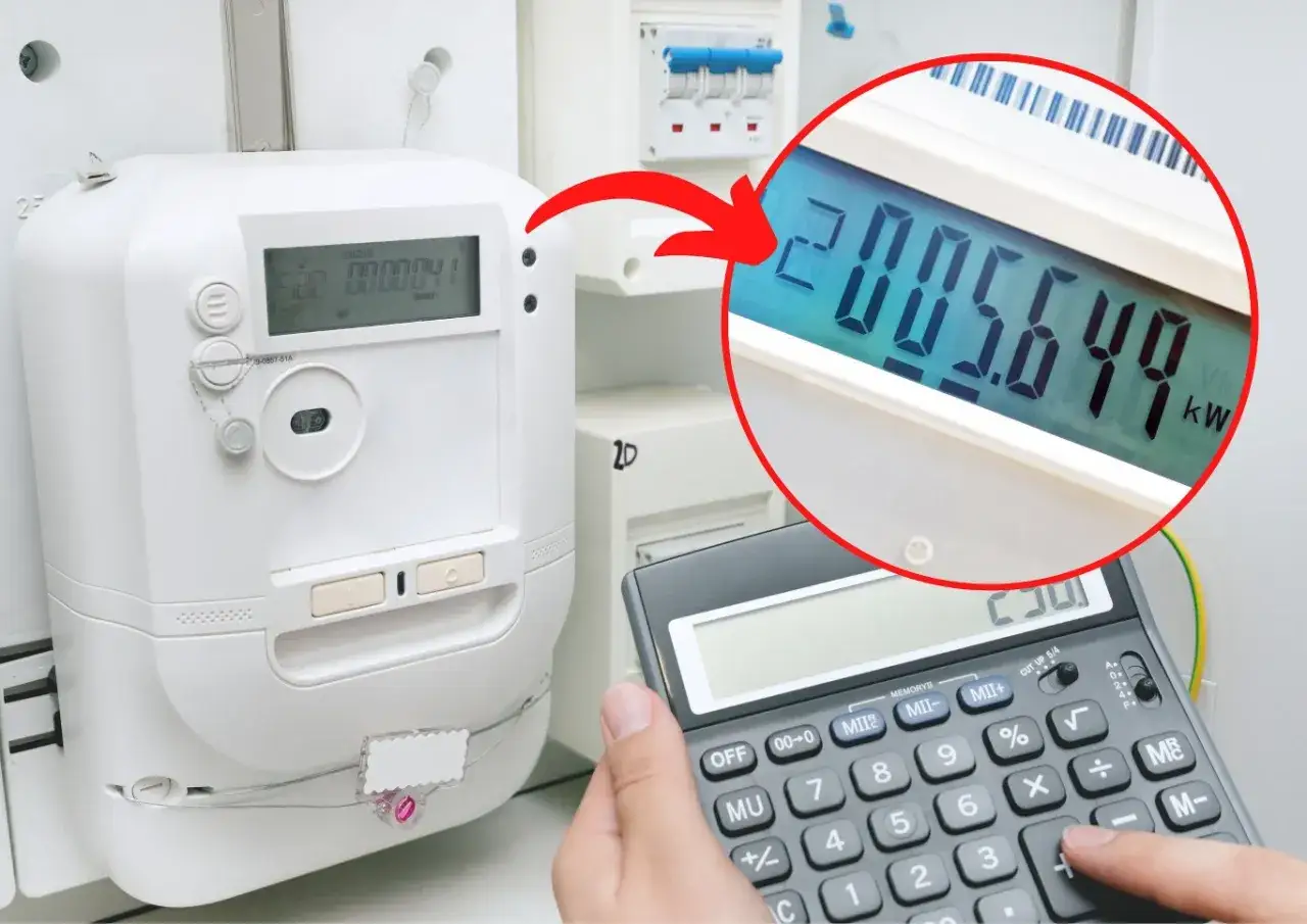 Elektroniczny licznik prądu zawyża? Kalkulator pokazuje 2005.649 kW, podczas gdy licznik wskazuje 0000041.